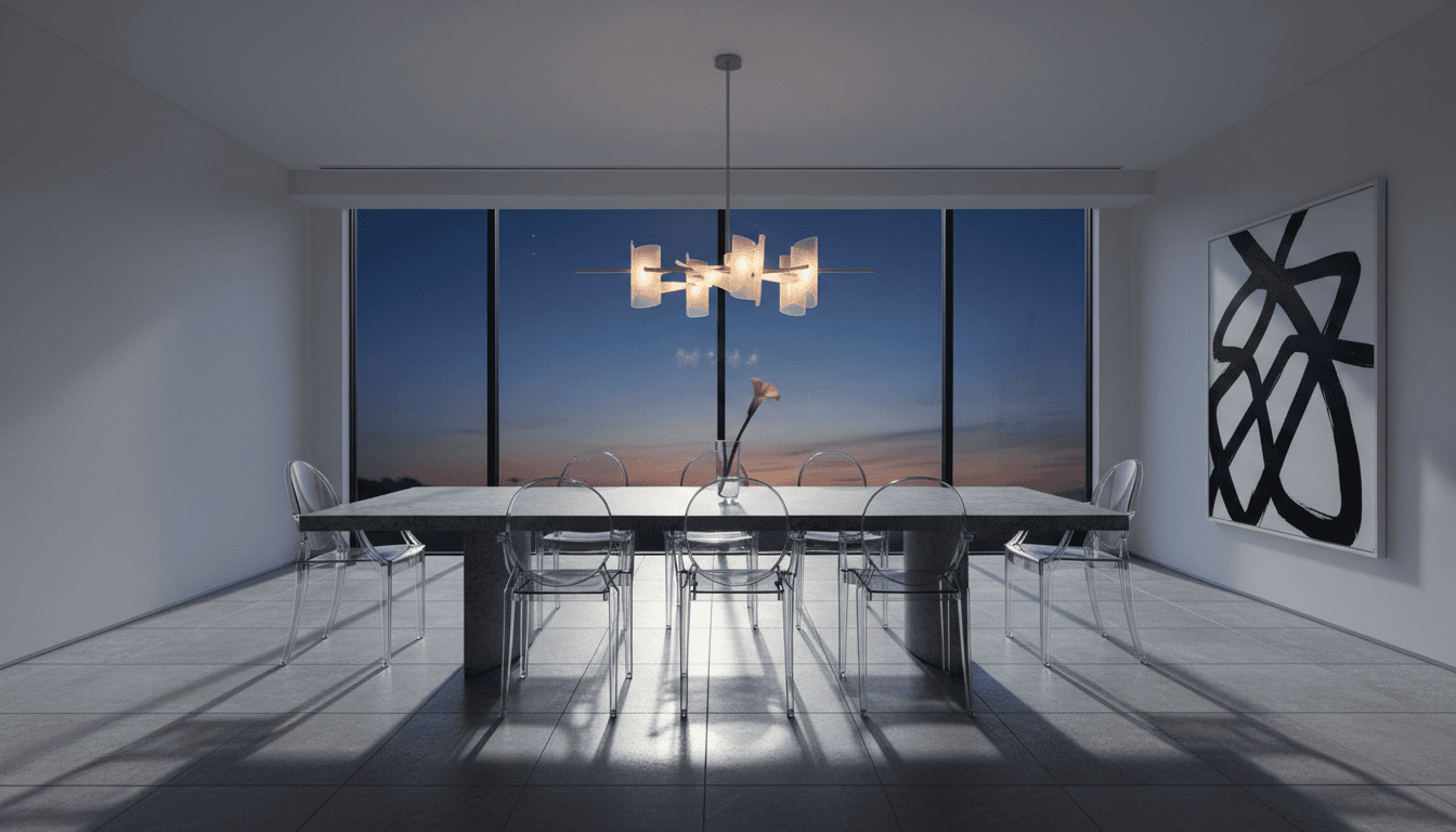 Minimalist Dining Room design 3