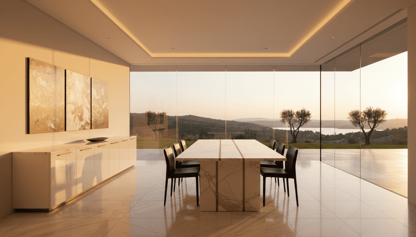 Minimalist Dining Room design