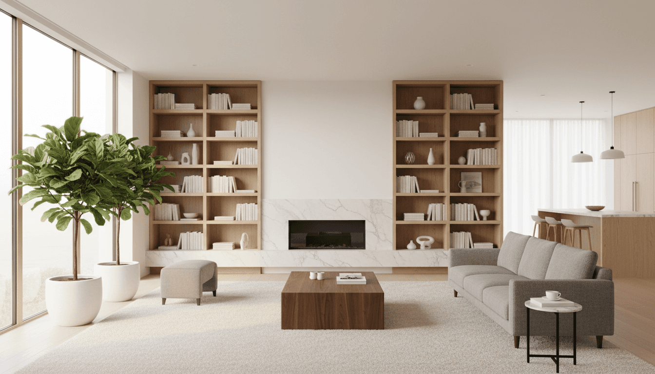 Minimalist Living Room design 1