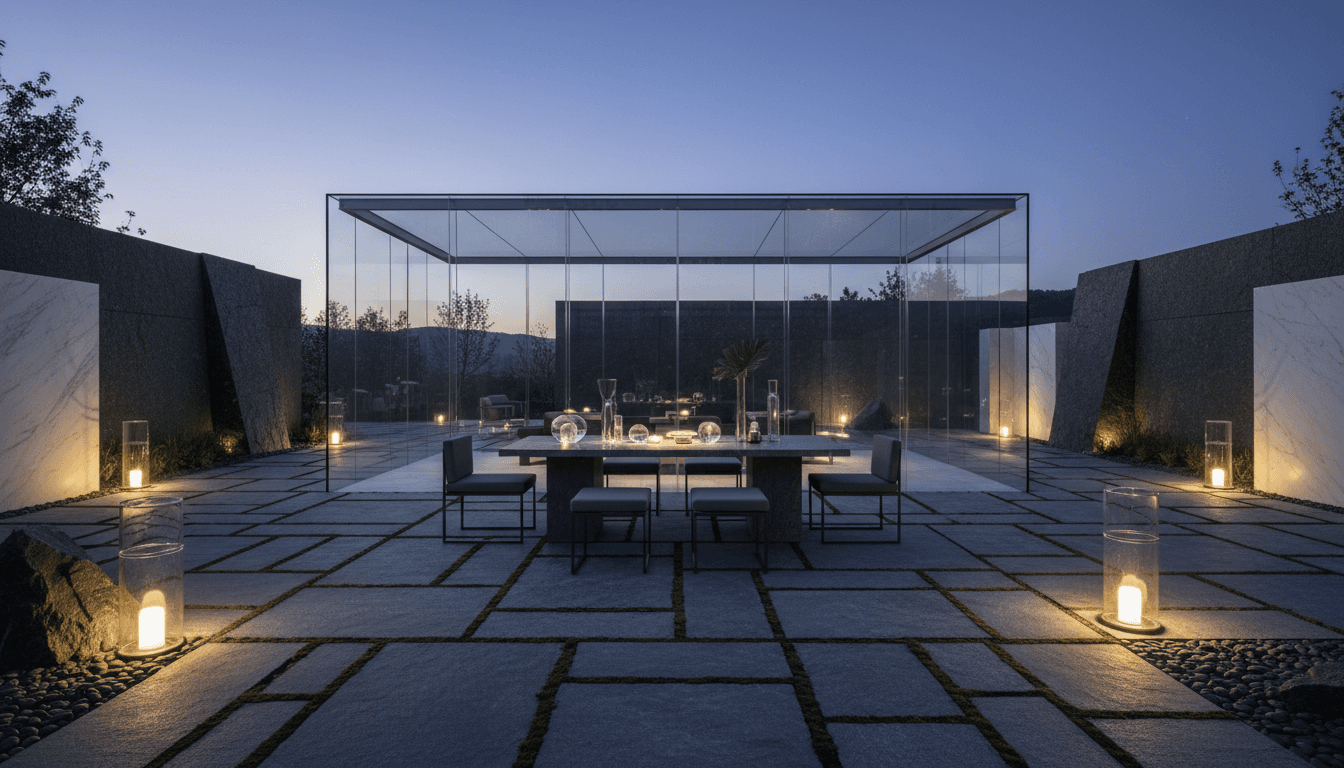 Minimalist Outdoor Space design 3