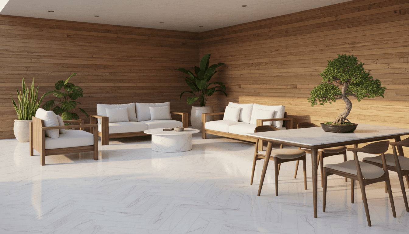 Minimalist Outdoor Space design