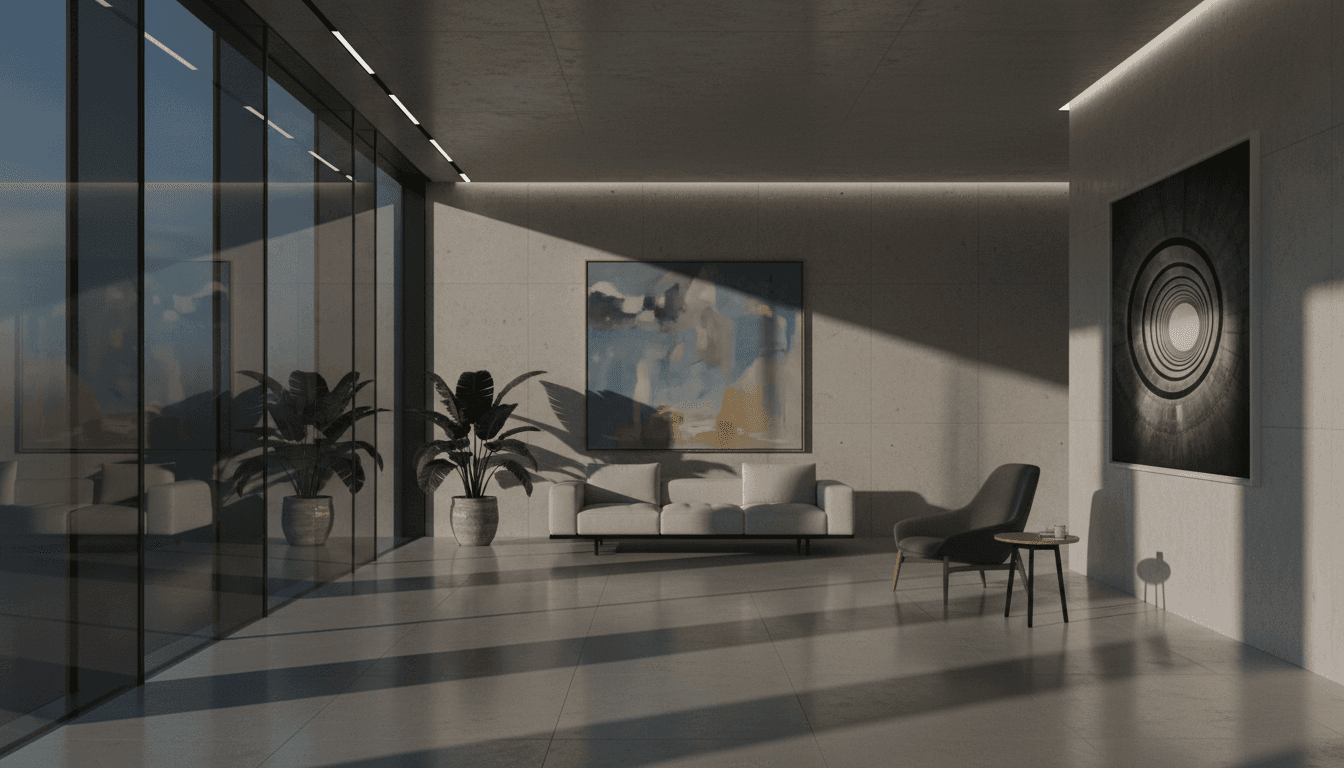 Minimalist Studio design