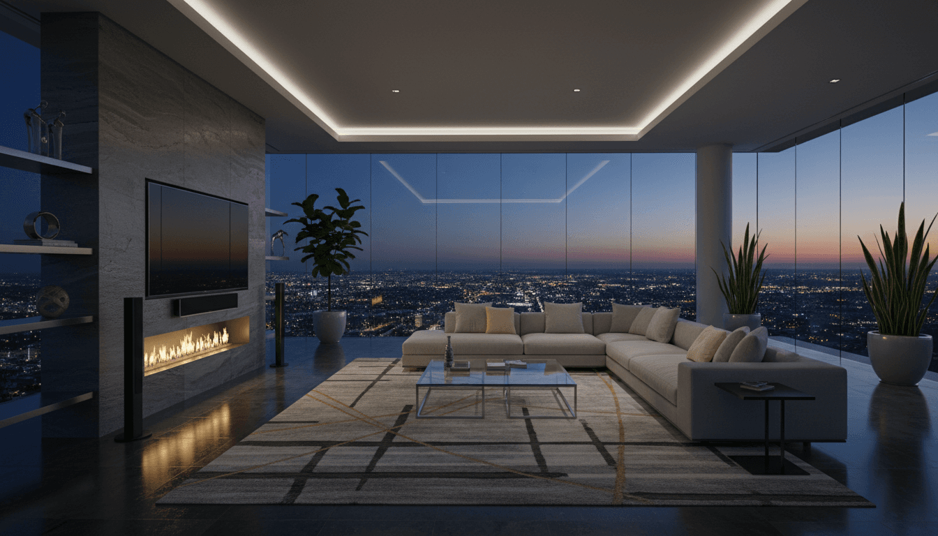 Modern Living Room design 3