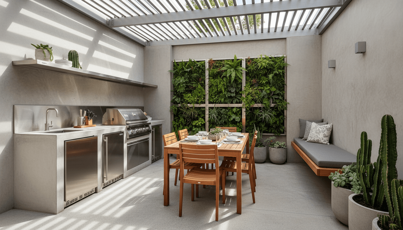 Modern Outdoor Space design