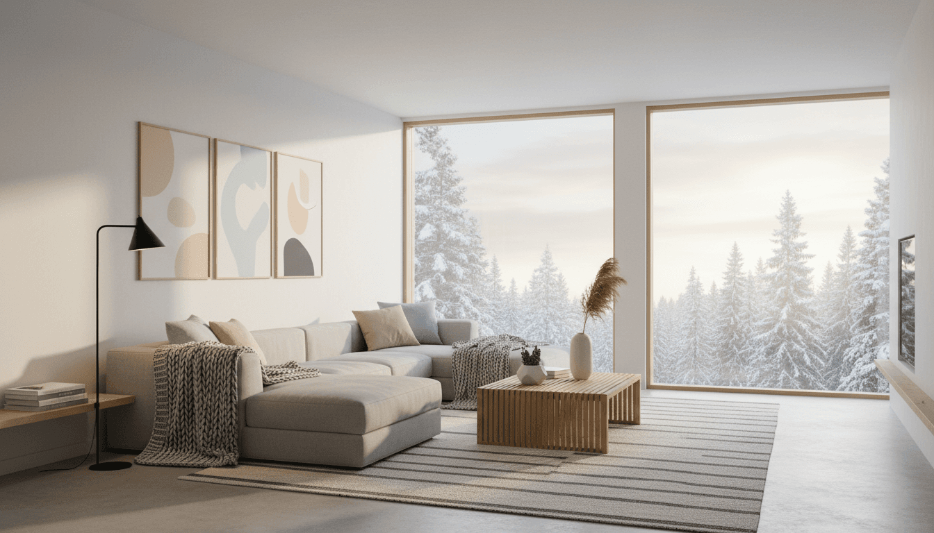 Nordic Living Room design 1