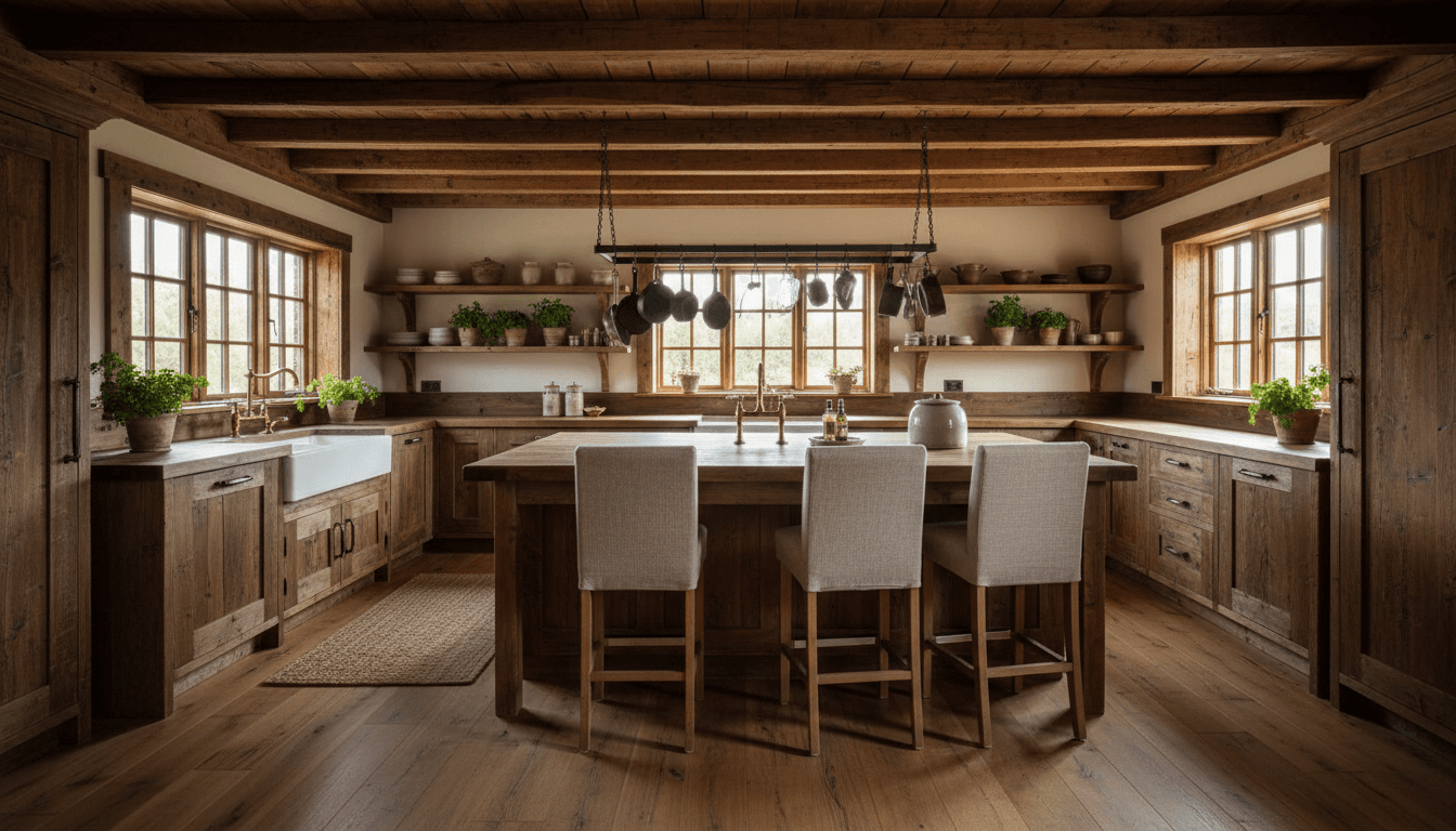 Rustic Kitchen design 3