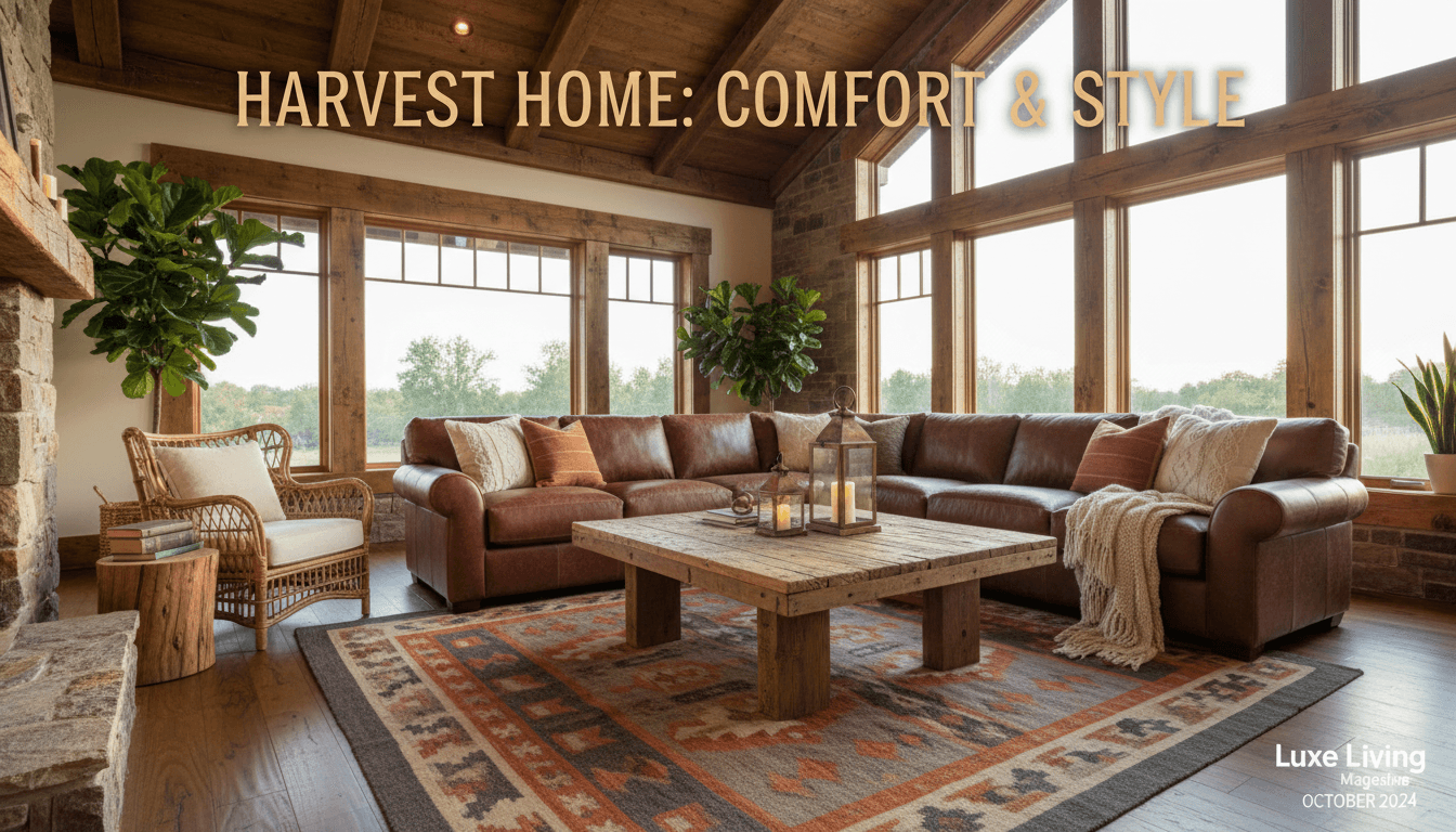 Rustic Living Room design