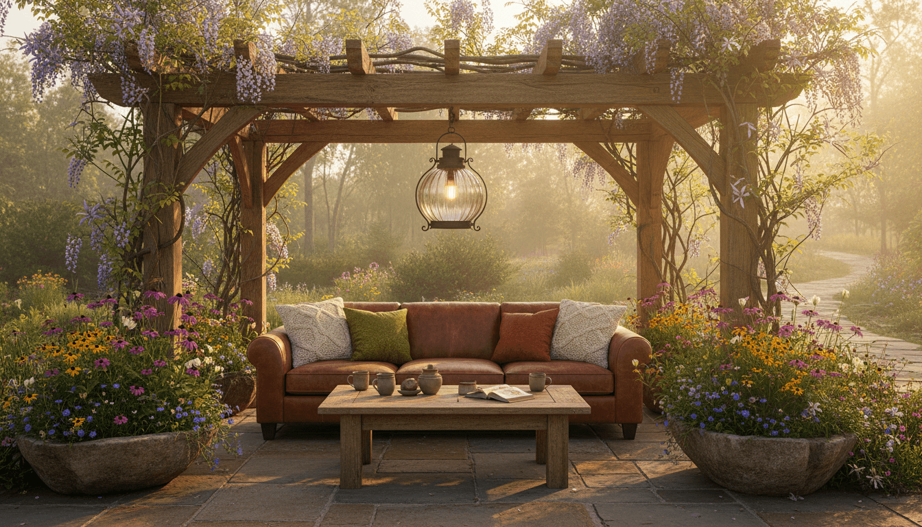 Rustic Outdoor Space design 2
