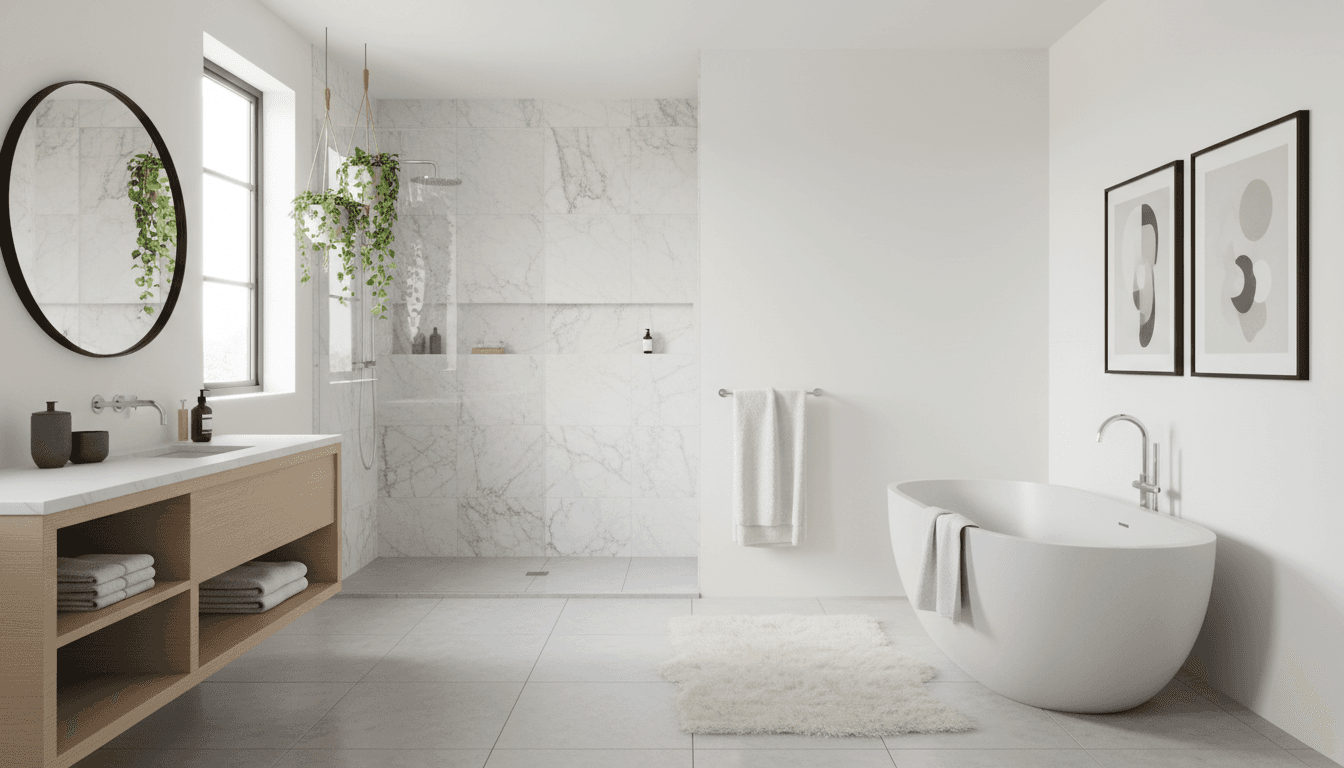 Scandinavian Bathroom design 1