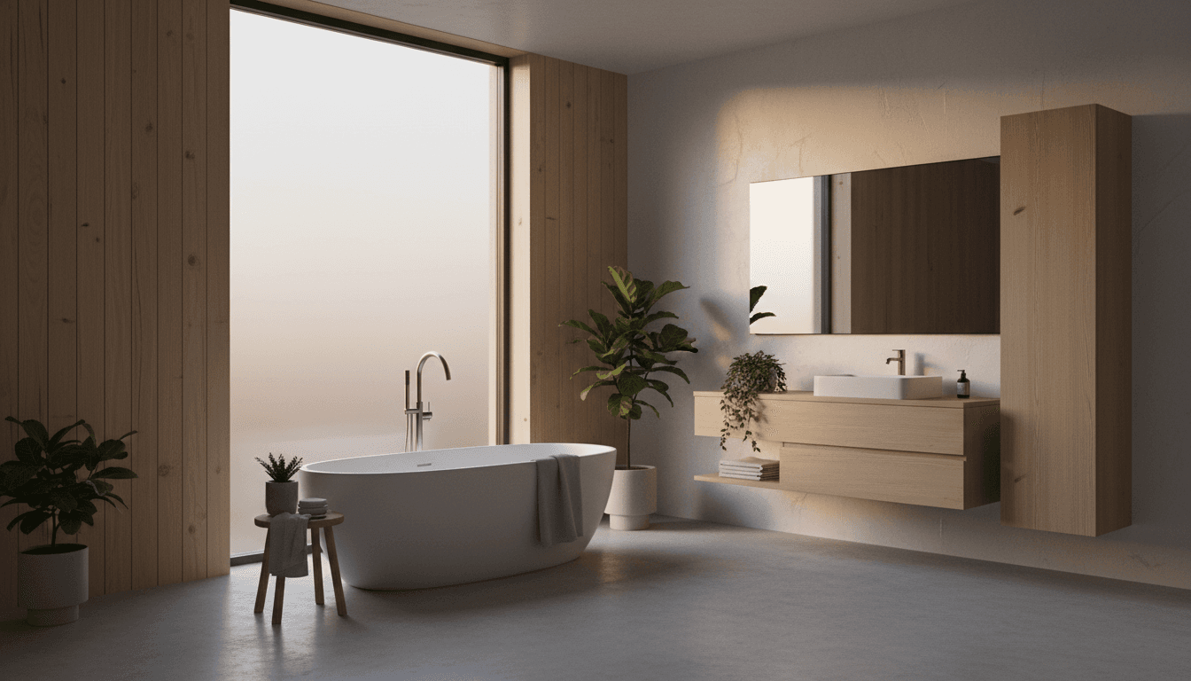 Scandinavian Bathroom design 3