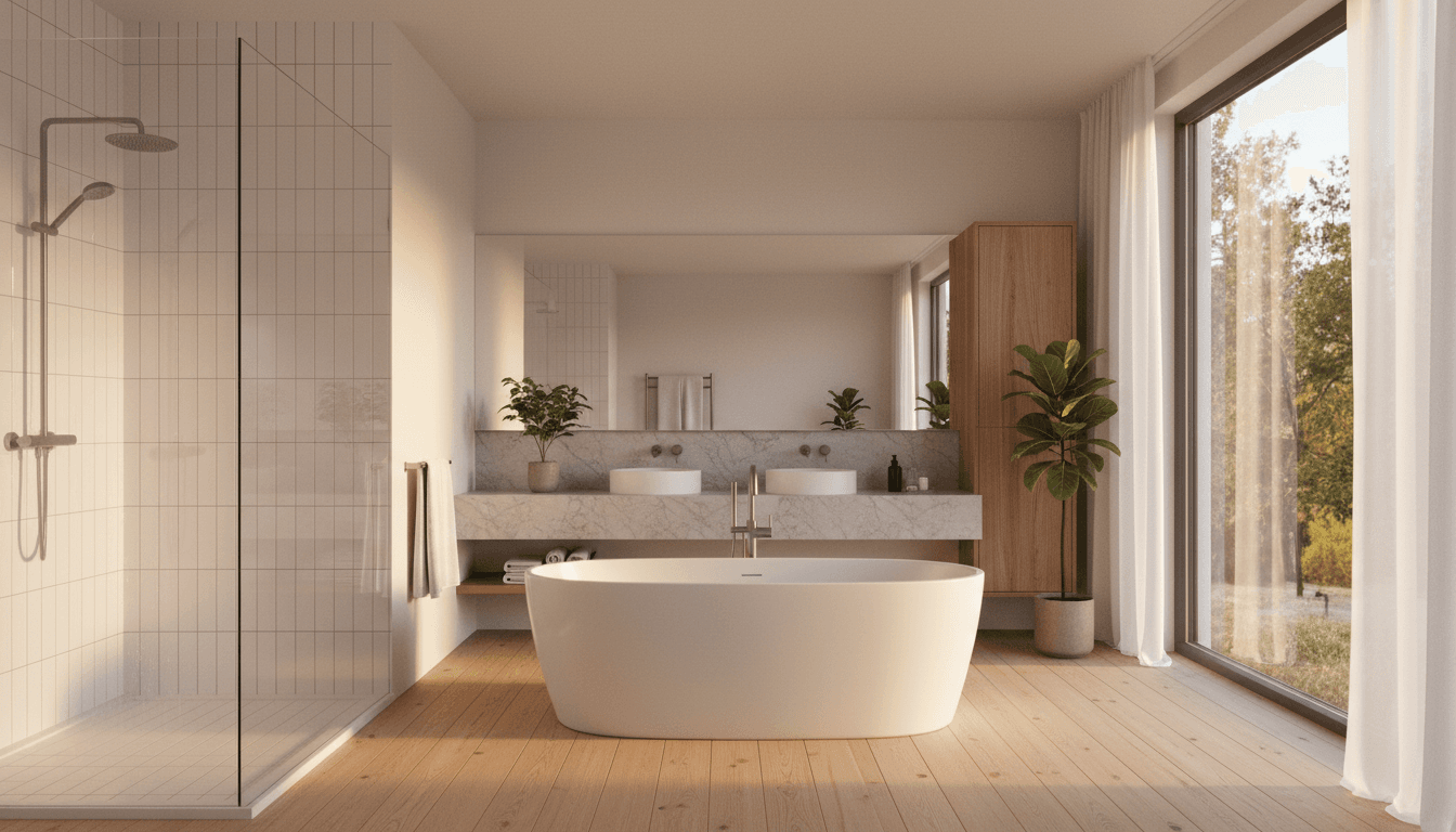 Scandinavian Bathroom design