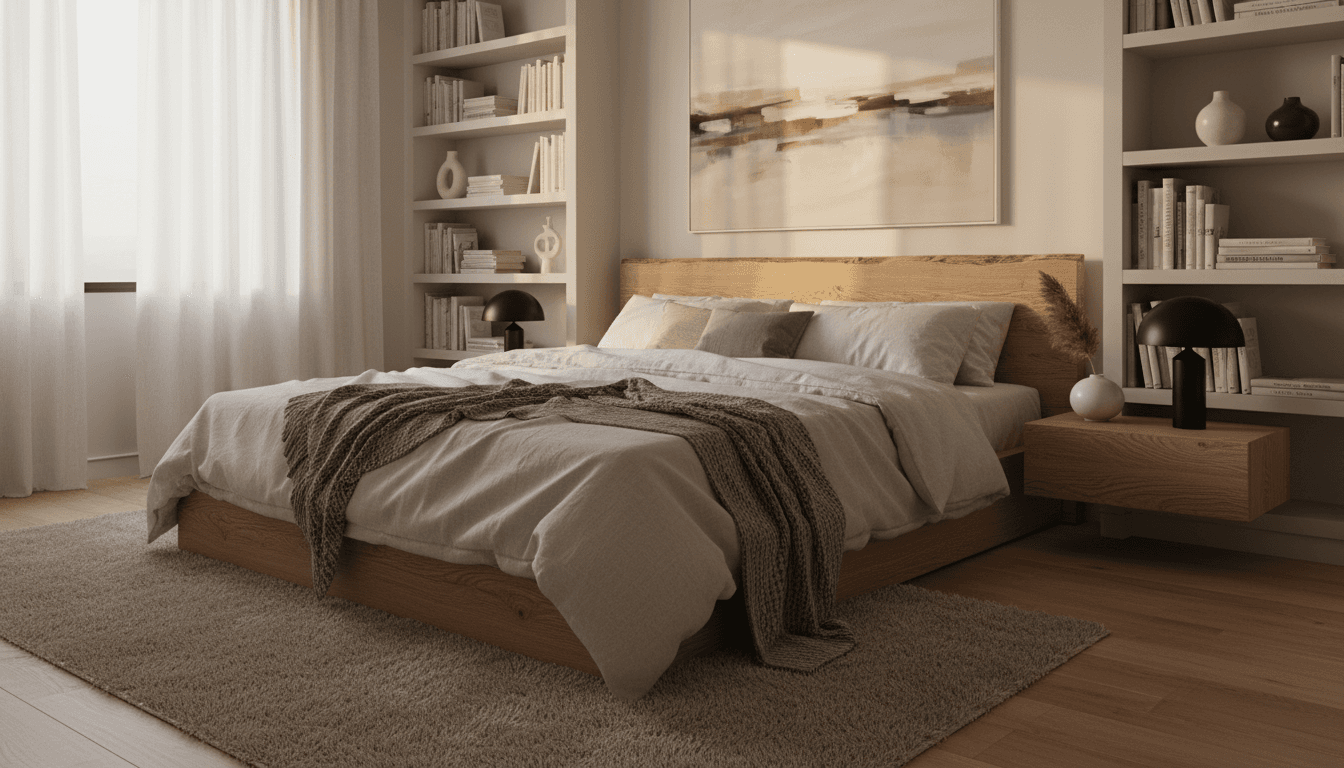 Scandinavian Bedroom design 2