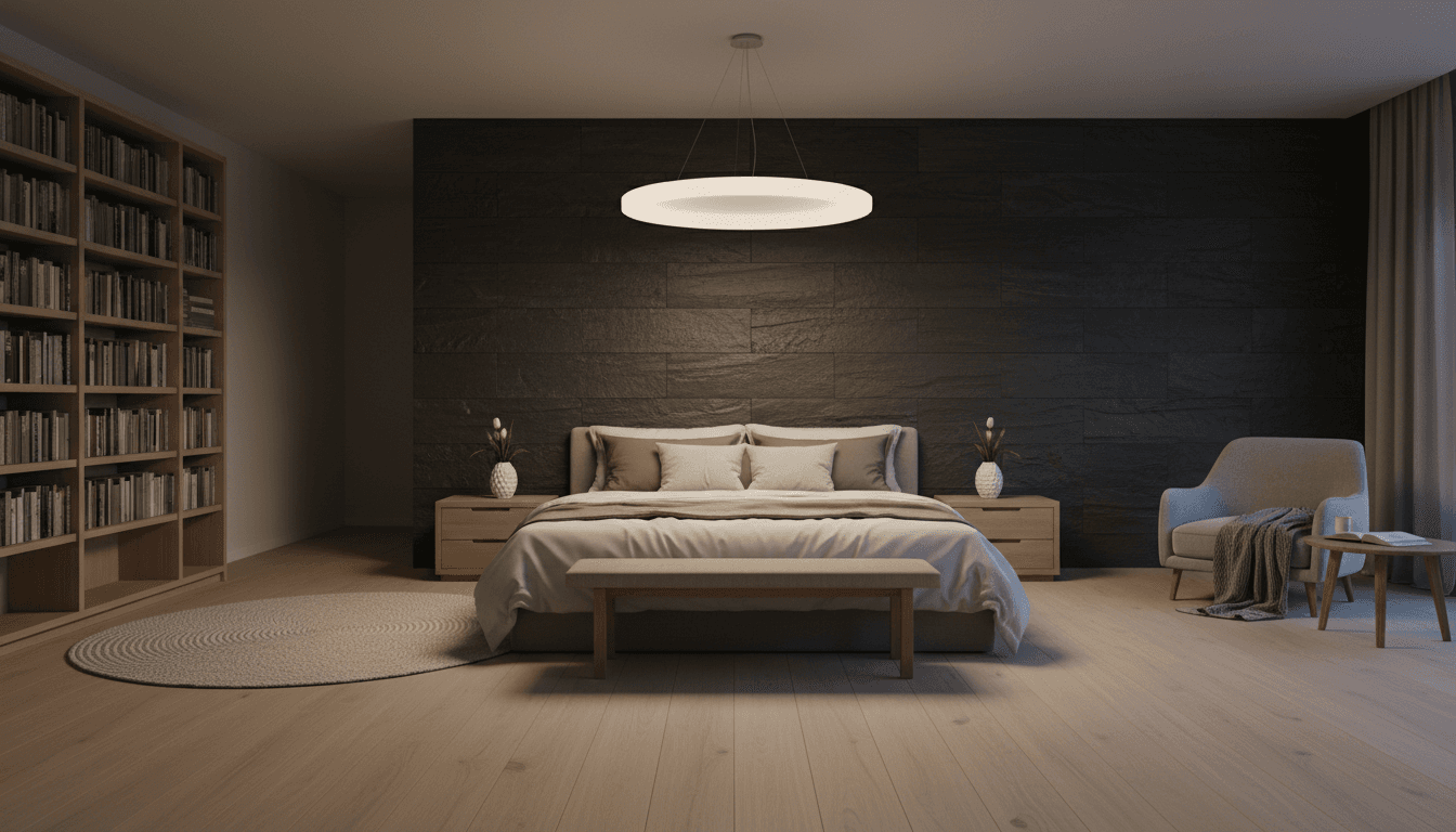 Scandinavian Bedroom design 3