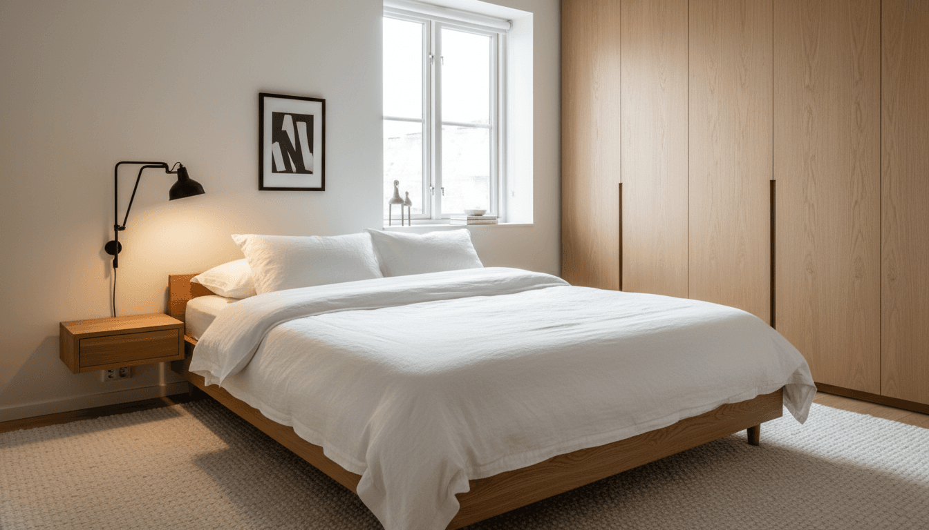 Scandinavian Bedroom design