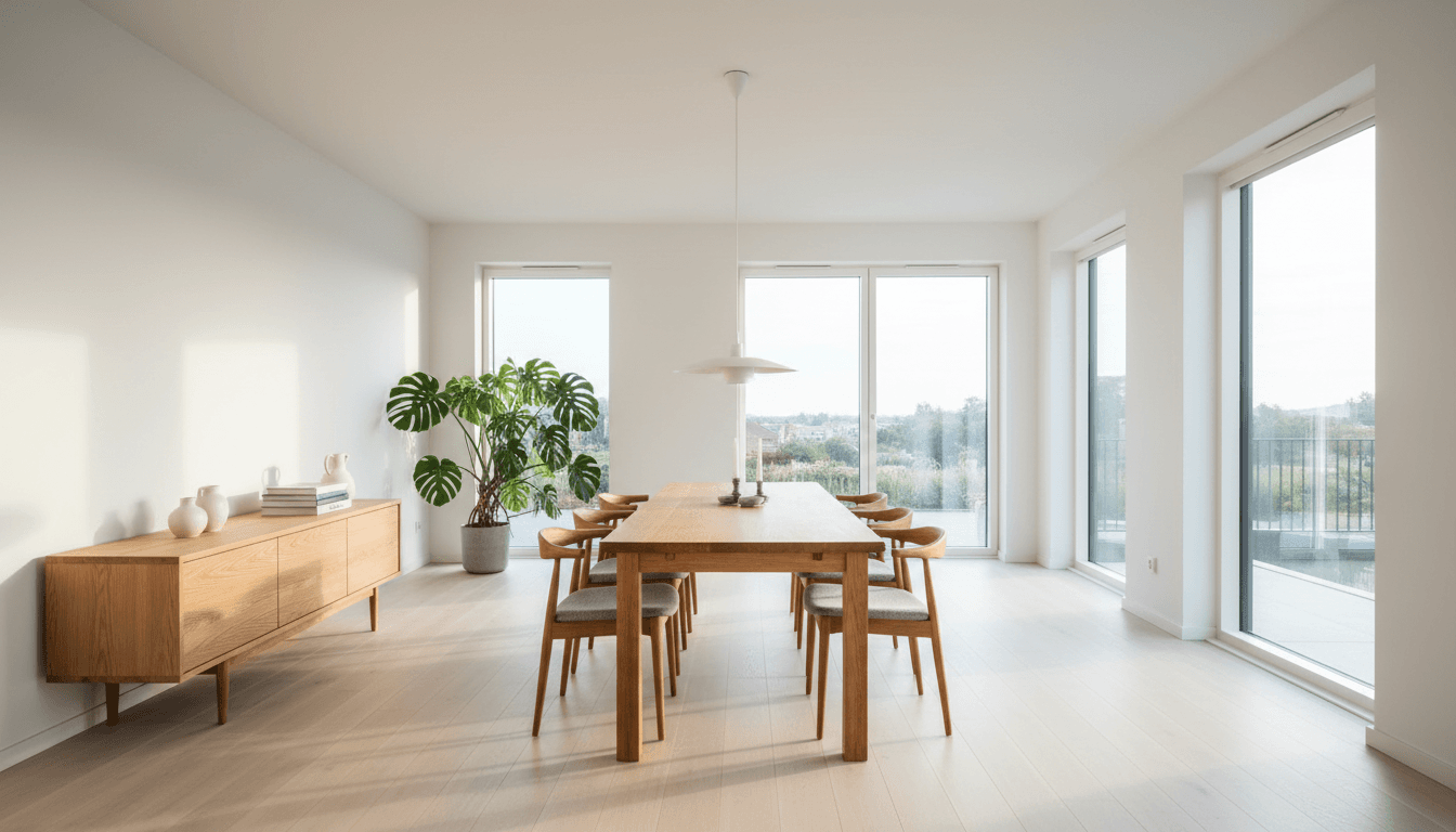 Scandinavian Dining Room design 1