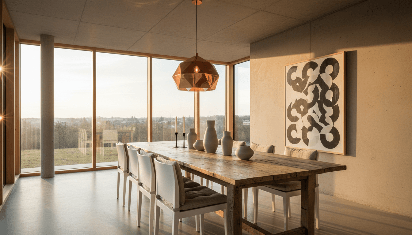 Scandinavian Dining Room design