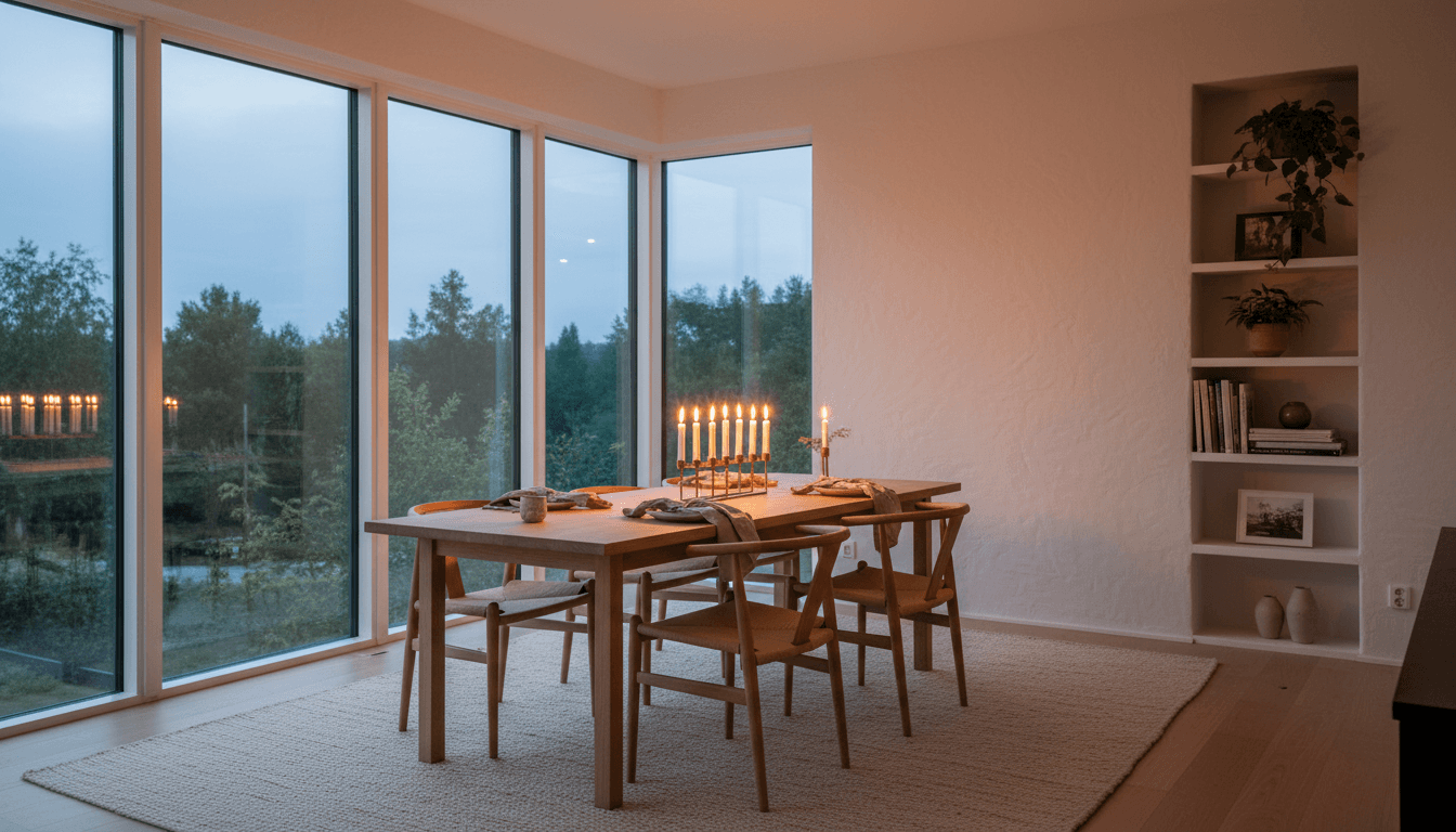 Scandinavian Dining Room design