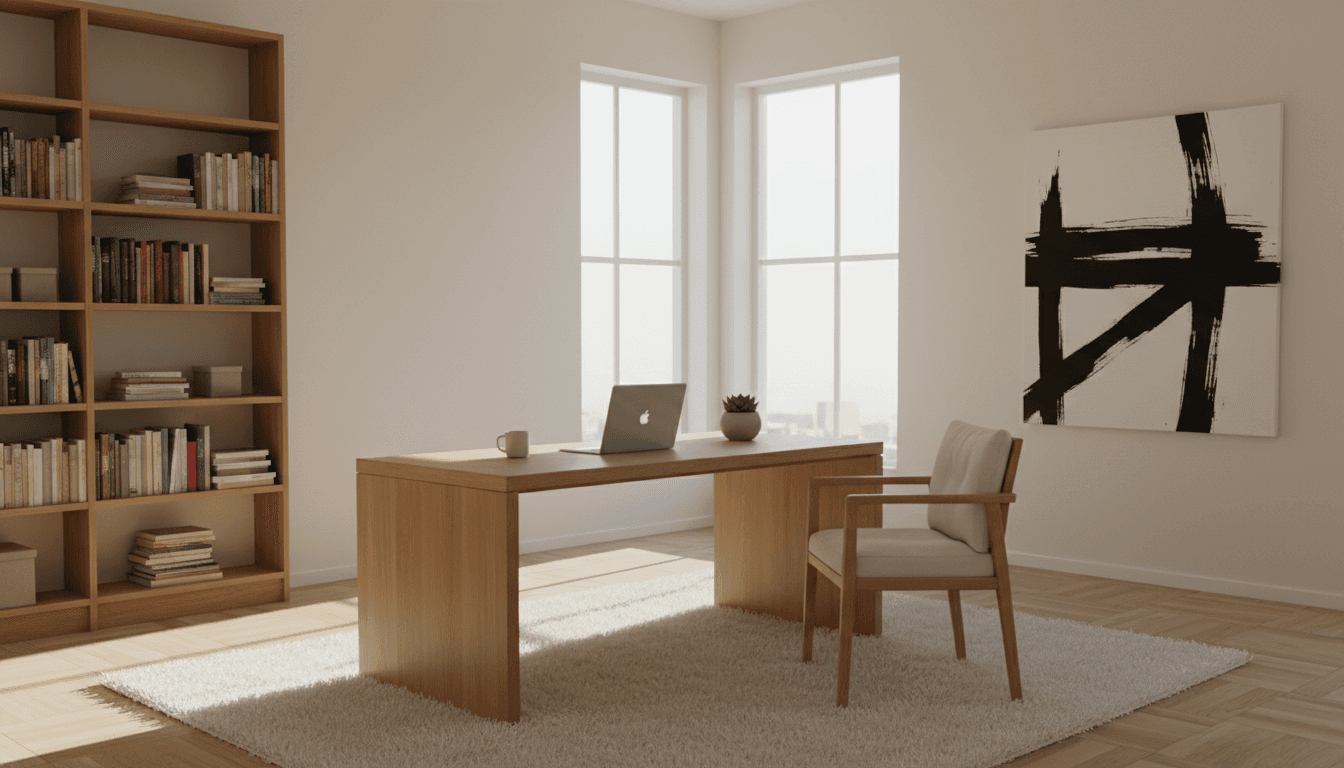 Scandinavian Home Office design 1