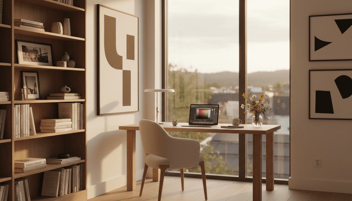 Scandinavian Home Office design 2