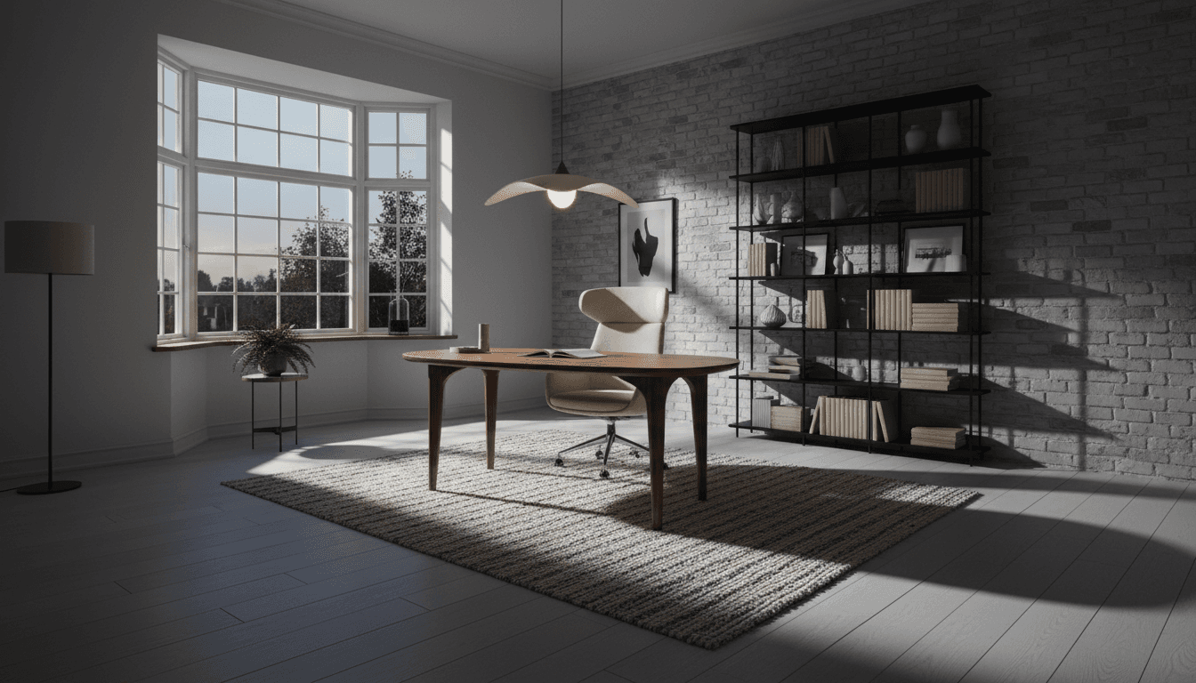 Scandinavian Home Office design 3