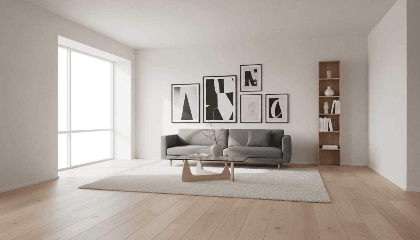 Scandinavian Living Room design 1