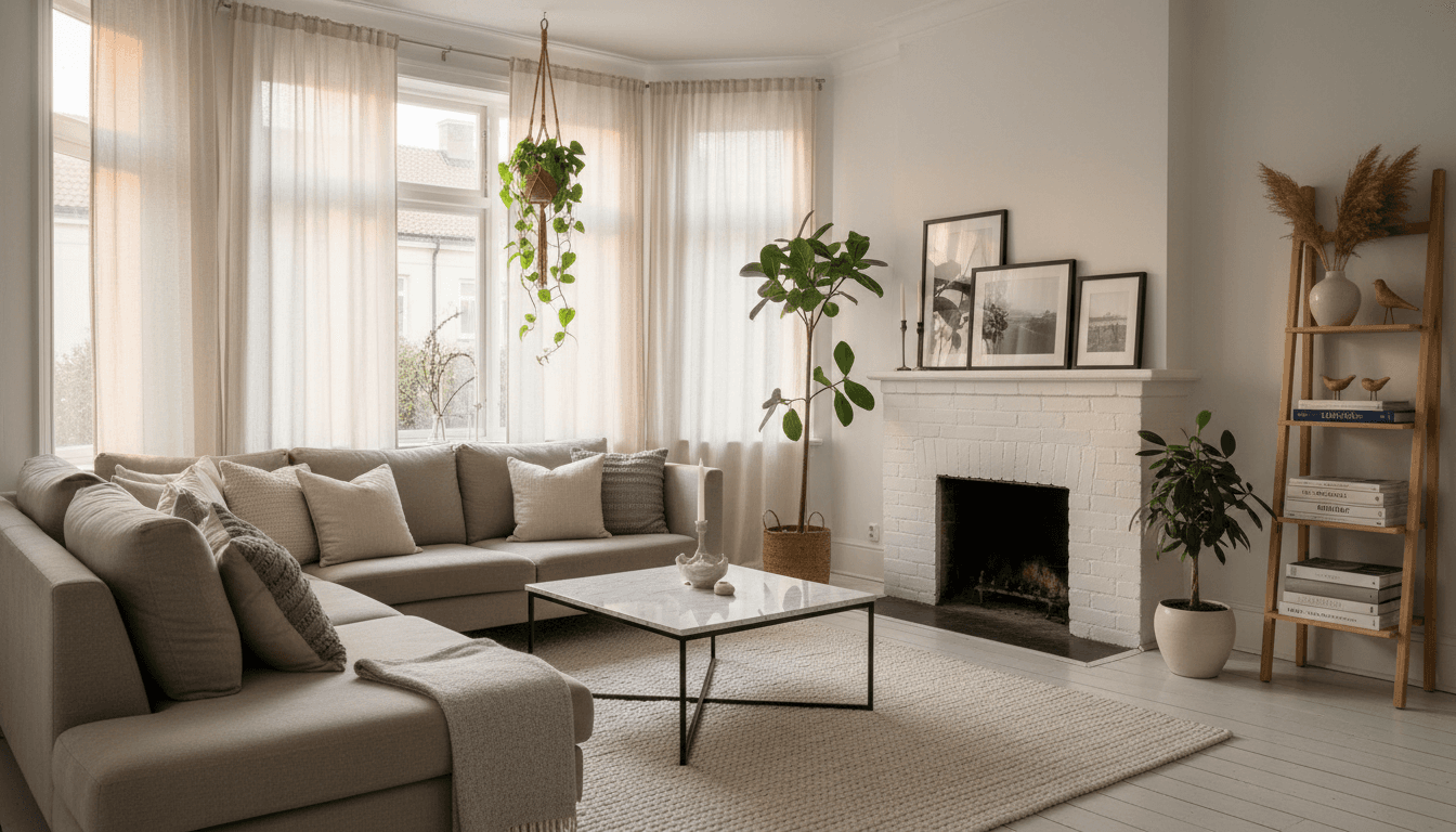 Scandinavian Living Room design 2