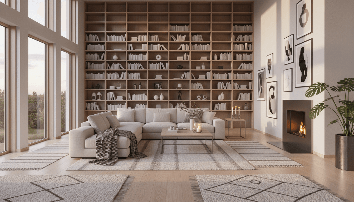Scandinavian Living Room design 3