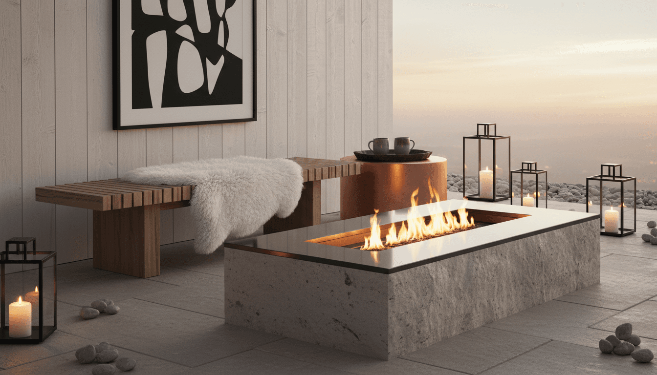 Scandinavian Outdoor Space design