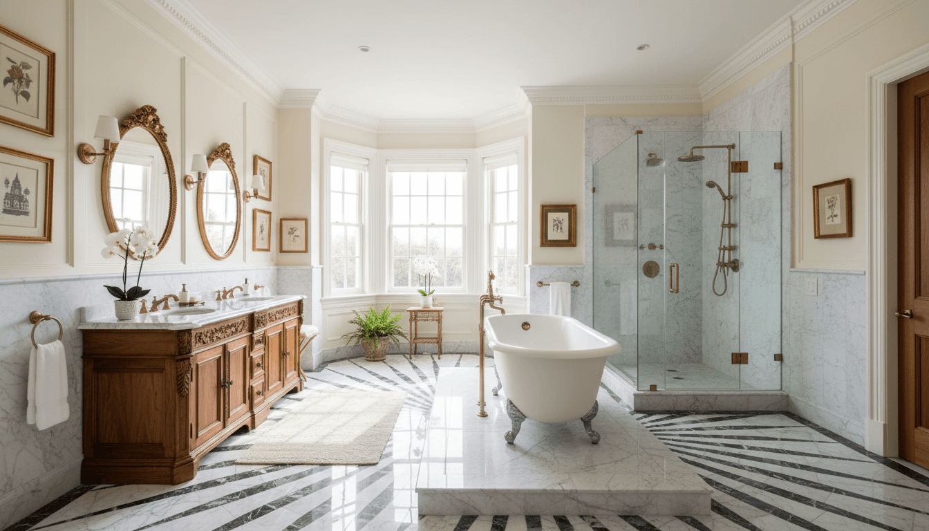 Traditional Bathroom design 1