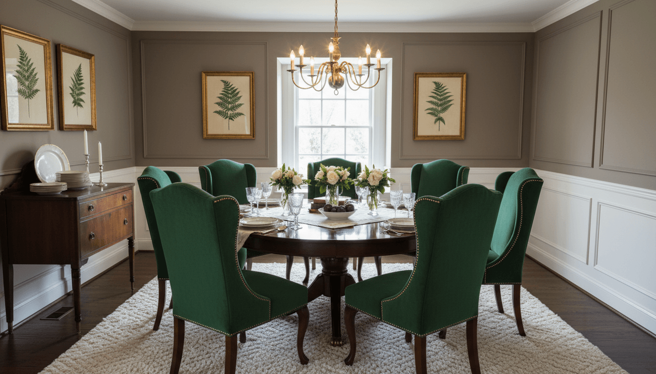 Traditional Dining Room design