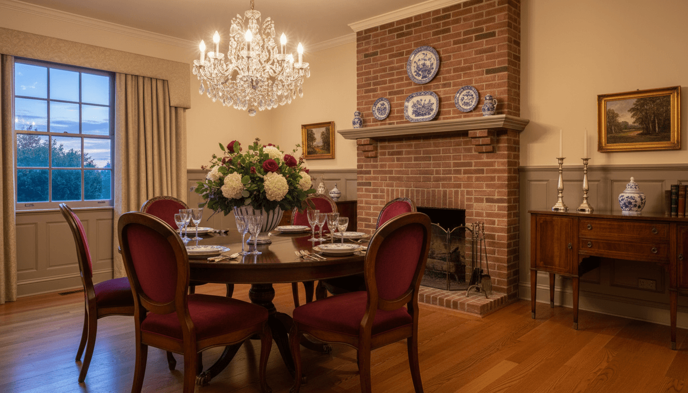 Traditional Dining Room design
