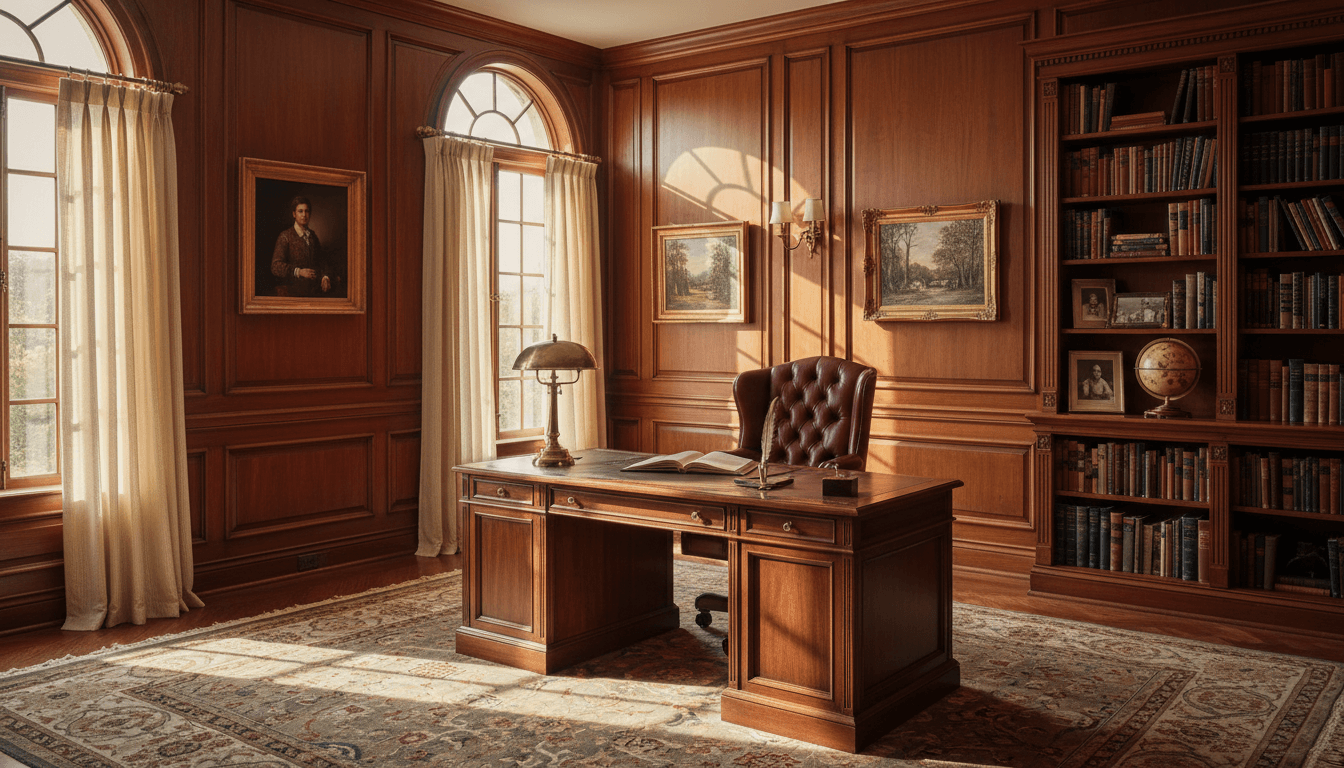 Traditional Home Office design 3