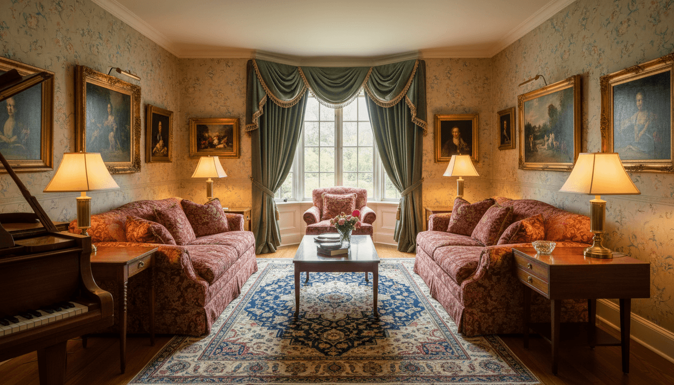 Traditional Living Room design