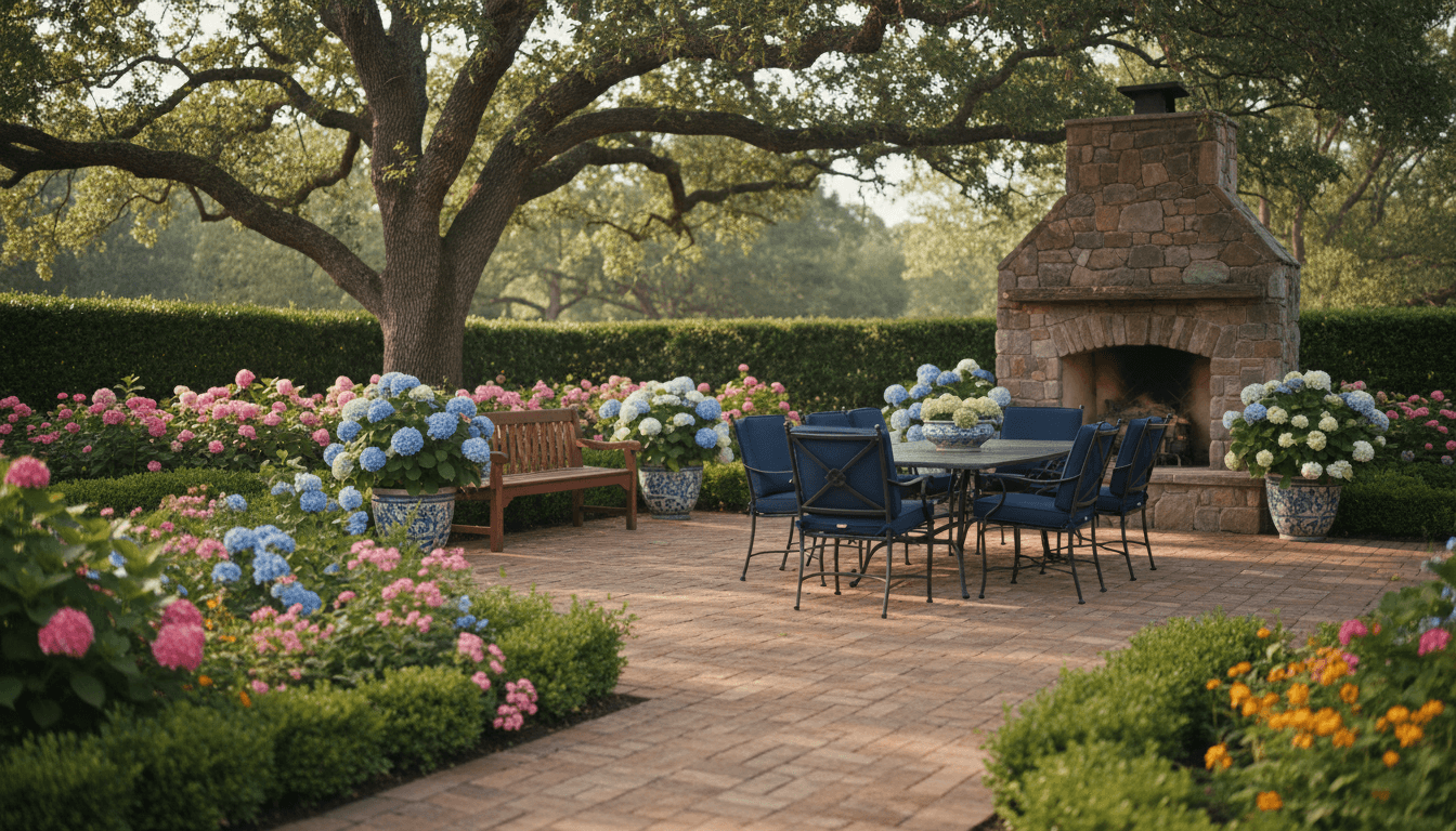 Traditional Outdoor Space design 1