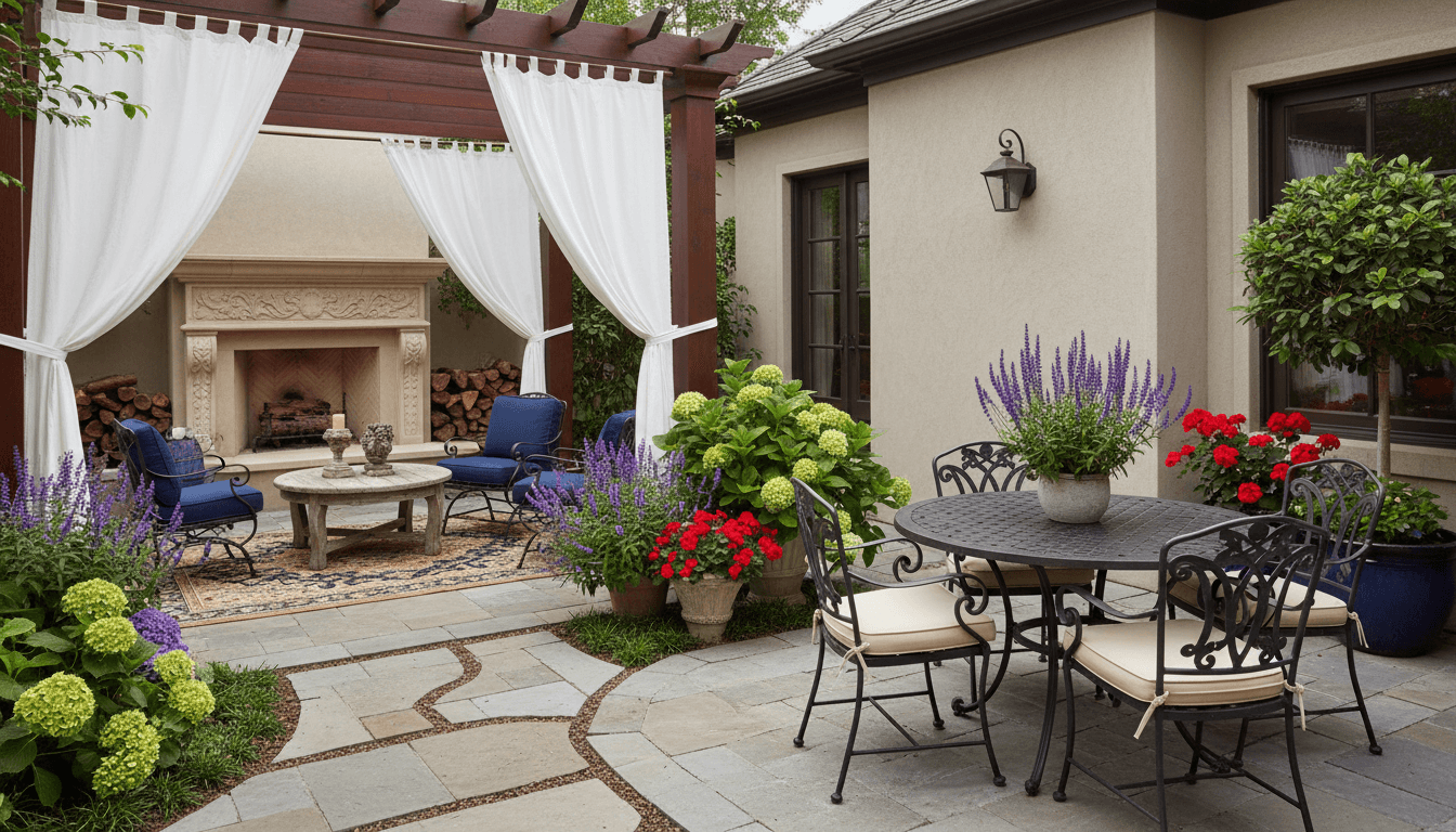 Traditional Outdoor Space design
