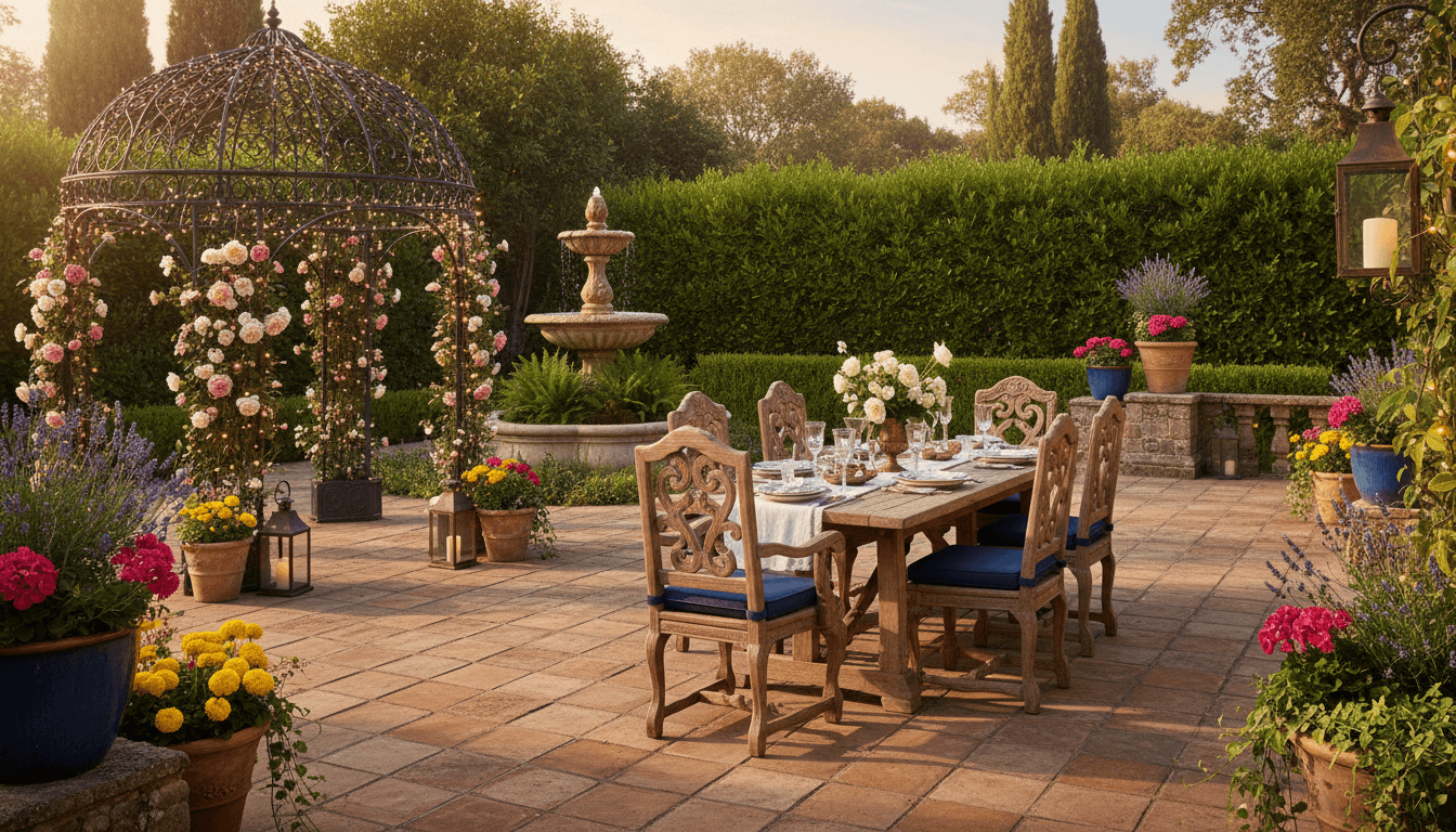 Traditional Outdoor Space design