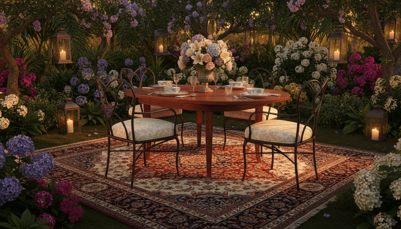 Traditional Outdoor Space design