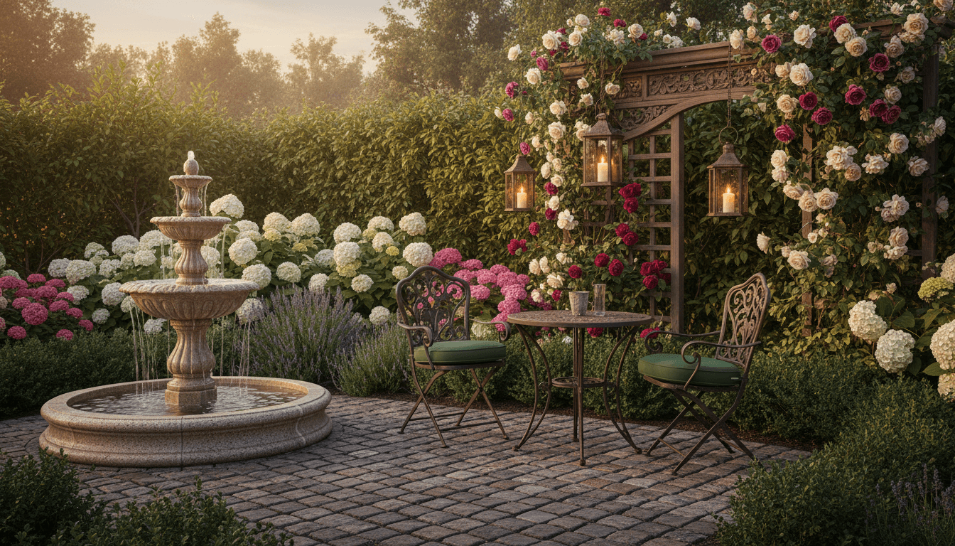 Traditional Outdoor Space design