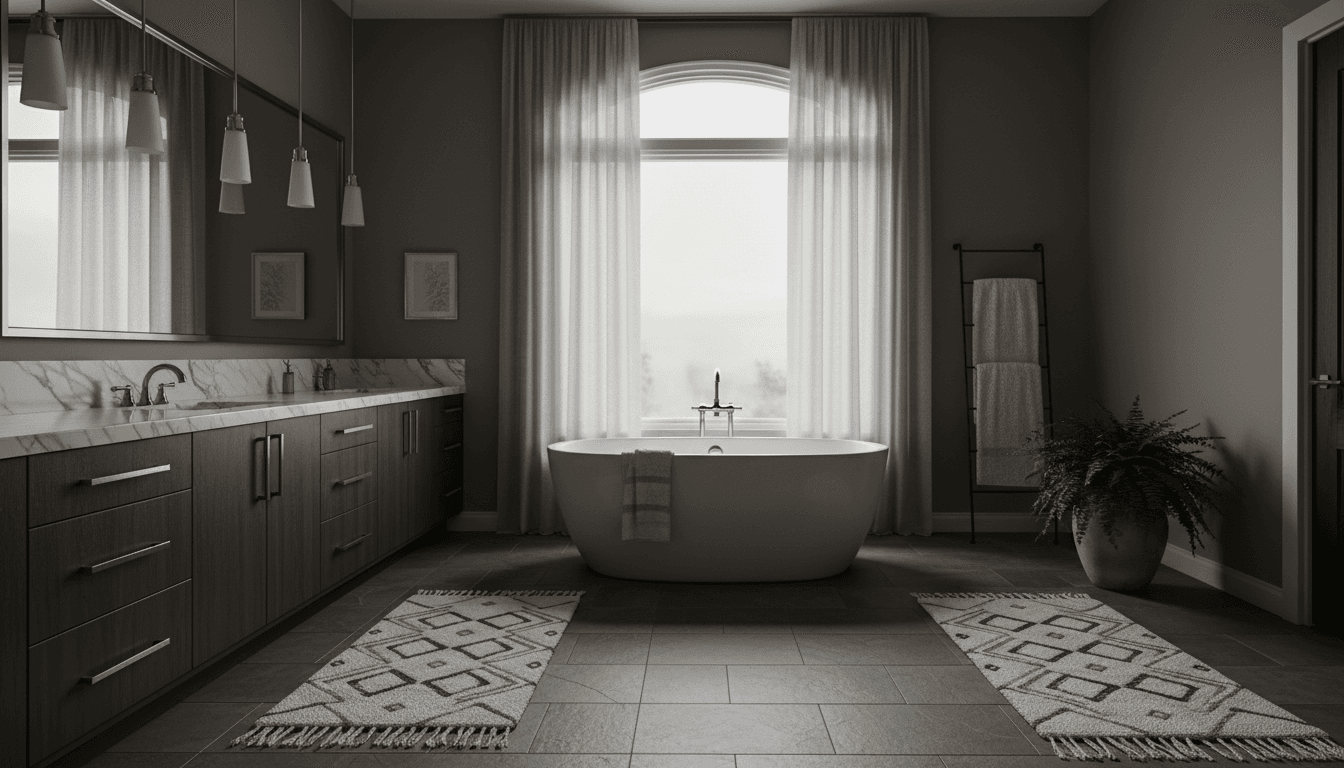 Transitional Bathroom design 3