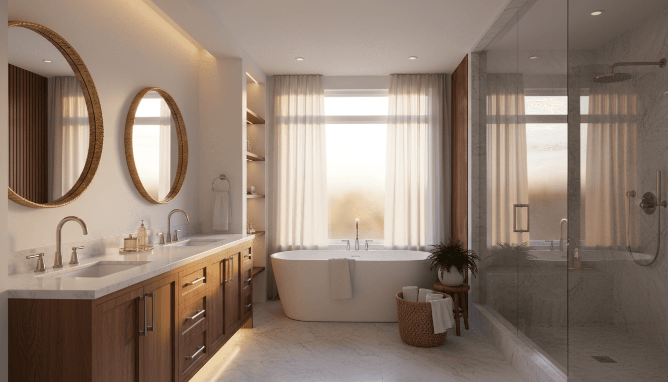 Transitional Bathroom design