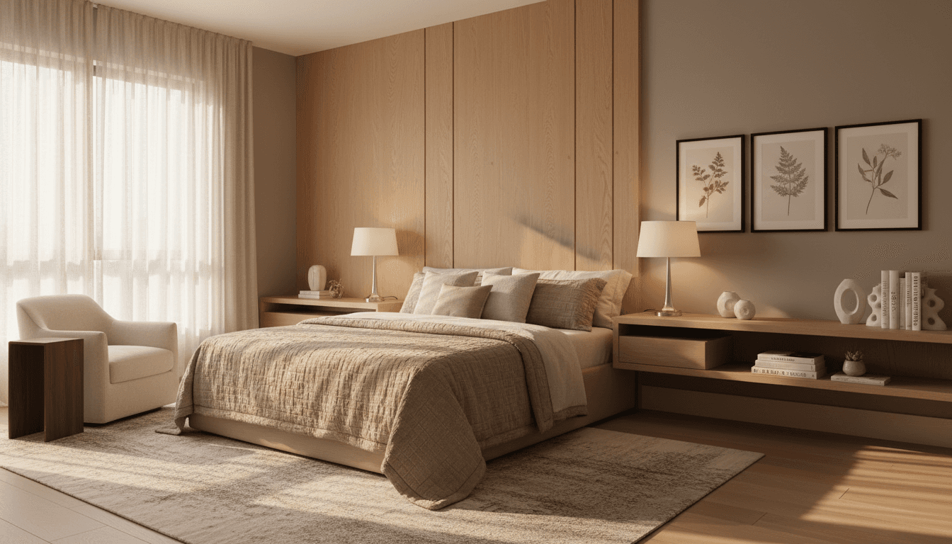 Transitional Bedroom design 2