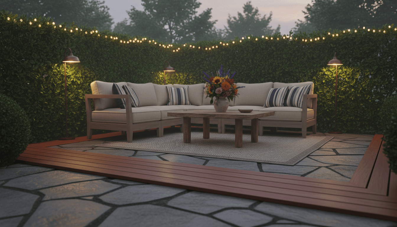 Transitional Outdoor Space design
