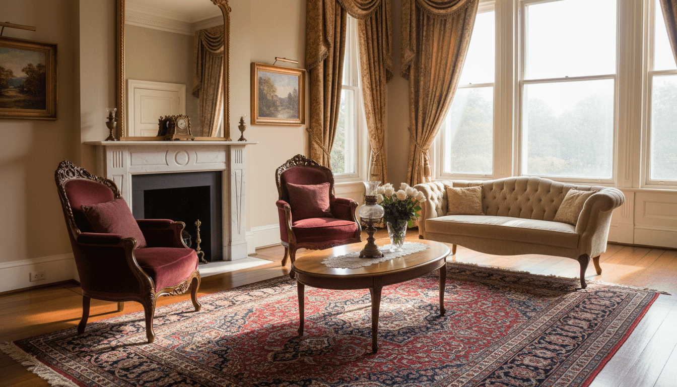 Victorian Living Room design 1